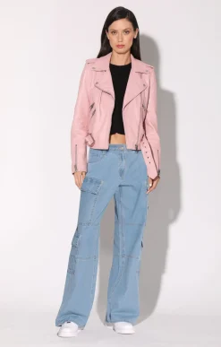 Jackets>Walter Baker Allison Jacket, Taffy-Leather