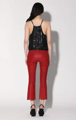 Tops>Walter Baker Amber Top, Black Beading