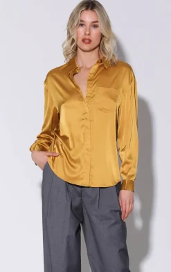 Tops>Walter Baker Bella Top, Goldenrod