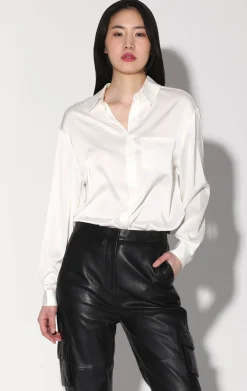 Tops>Walter Baker Bella Top, Ivory