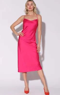 Dresses>Walter Baker Dani Dress, Bright Pink