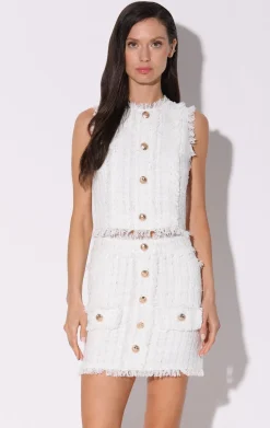 Tops>Walter Baker Dara Top, Elite Tweed