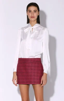Bottoms>Walter Baker Daria Skirt, Tavern Tweed