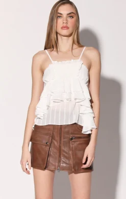 Tops>Walter Baker Fabiana Top, Off White