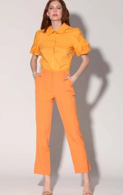 Bottoms>Walter Baker Falon Pant, Tangerine