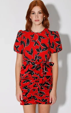 Dresses>Walter Baker Farrah Dress, Bold Persimmon