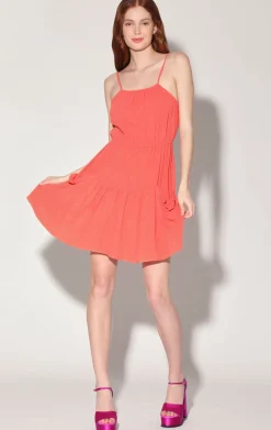 Dresses>Walter Baker Gloria Dress, Papaya