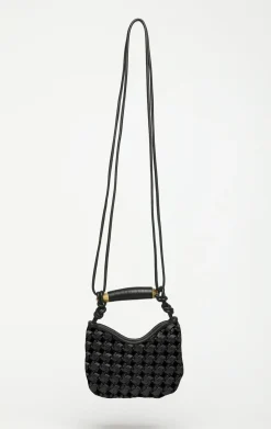 Handbags>Walter Baker Hazel Mini Hobo, Black