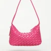 Handbags>Walter Baker Hazel Shoulder, Bright Pink