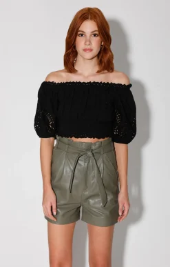 Tops>Walter Baker Hermia Top, Samba Eyelet