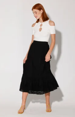 Bottoms>Walter Baker Hilani Skirt, Samba Eyelet