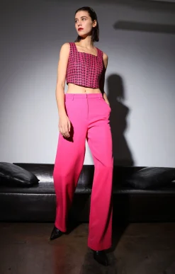 Tops>Walter Baker Imani Top, Tavern Tweed