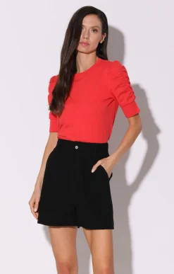 Bottoms>Walter Baker Jasmine Short, Black