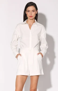 Bottoms>Walter Baker Jasmine Short, Ivory