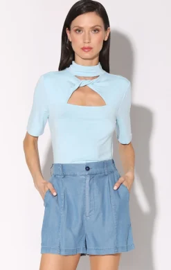 Bottoms>Walter Baker Jasmine Short, Medium Wash