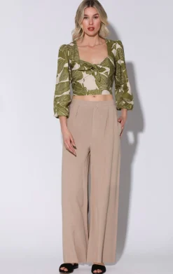 Tops>Walter Baker Jessie Top, Royal Palm