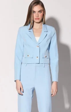 Jackets>Walter Baker Joelle Blazer, Baby Blue