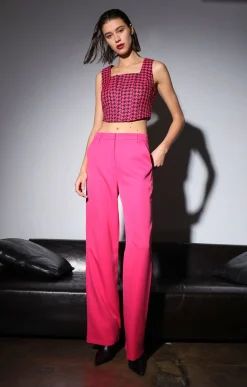 Bottoms>Walter Baker Joey Pant, Lipstick