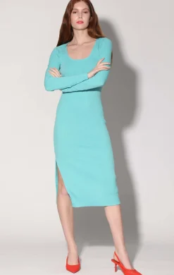 Dresses>Walter Baker Jolene Dress, Aqua