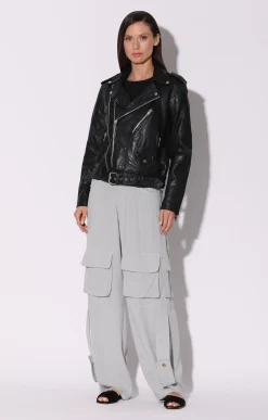 Jackets>Walter Baker Kingsley Jacket, Black-Vt Leather