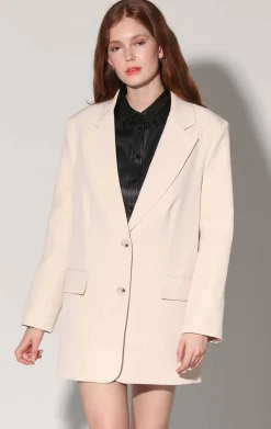 Jackets>Walter Baker Kira Blazer, Bone