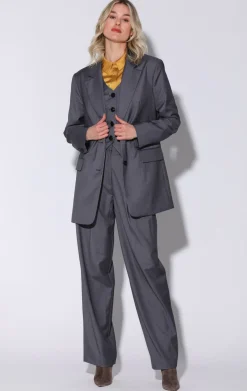 Jackets>Walter Baker Kira Blazer, Grey