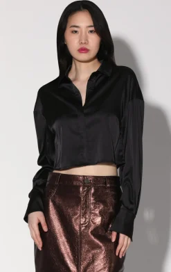 Tops>Walter Baker Montana Top, Black