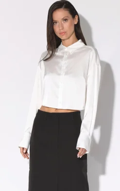 Tops>Walter Baker Montana Top, Ivory