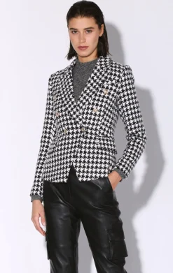 Jackets>Walter Baker Phelps Blazer, Posh Houndstooth