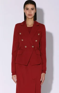 Jackets>Walter Baker Phelps Blazer, Wine