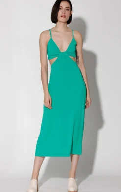Dresses>Walter Baker Sandrine Dress, Parakeet