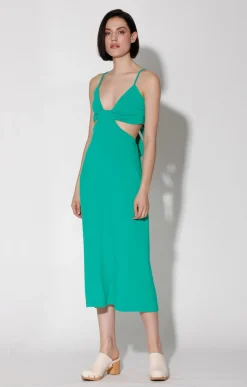 Dresses>Walter Baker Sandrine Dress, Parakeet