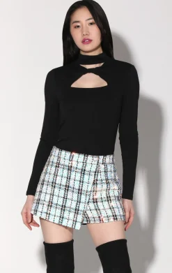 Tops>Walter Baker Shakira Top, Black