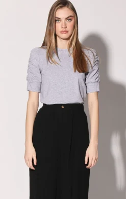 Tops>Walter Baker Skippy Top, Heather Grey