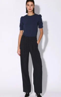 Bottoms>Walter Baker Tammy Pant, Cagney Pin Stripe