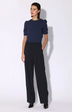 Bottoms>Walter Baker Tammy Pant, Cagney Pin Stripe