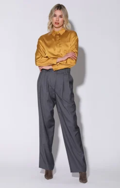 Bottoms>Walter Baker Tammy Pant, Grey