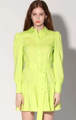 Dresses>Walter Baker Tara Dress, Citron