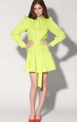 Dresses>Walter Baker Tara Dress, Citron