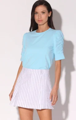 Bottoms>Walter Baker Thalia Skirt, White Black