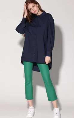 Tops>Walter Baker Vincenza Top, Navy